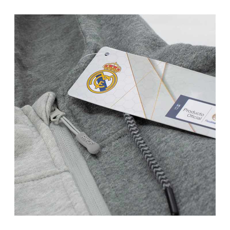 Trendi Real Madrid kapucnis pulóver - L