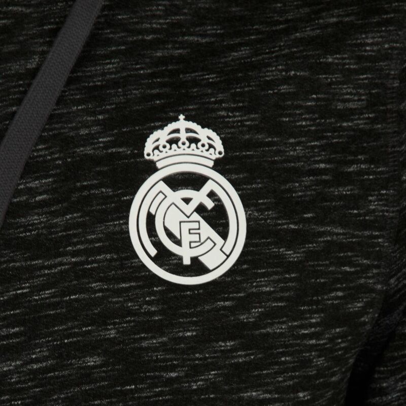 A melange fekete Real Madrid pulóvered - 2XL