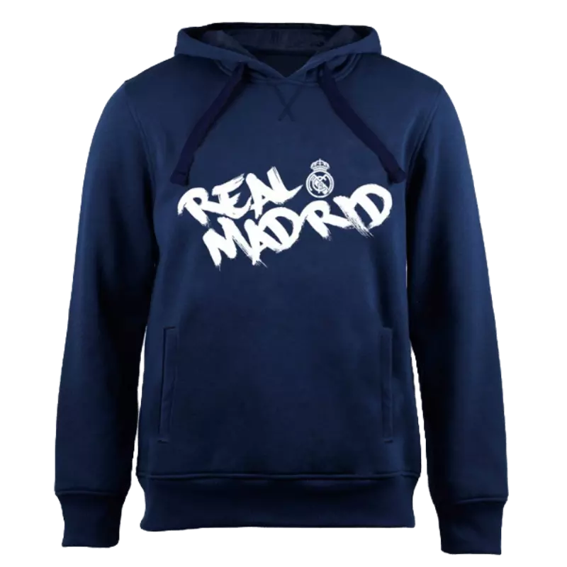 A Real Madrid minimalista kapucnis pulóvere - L