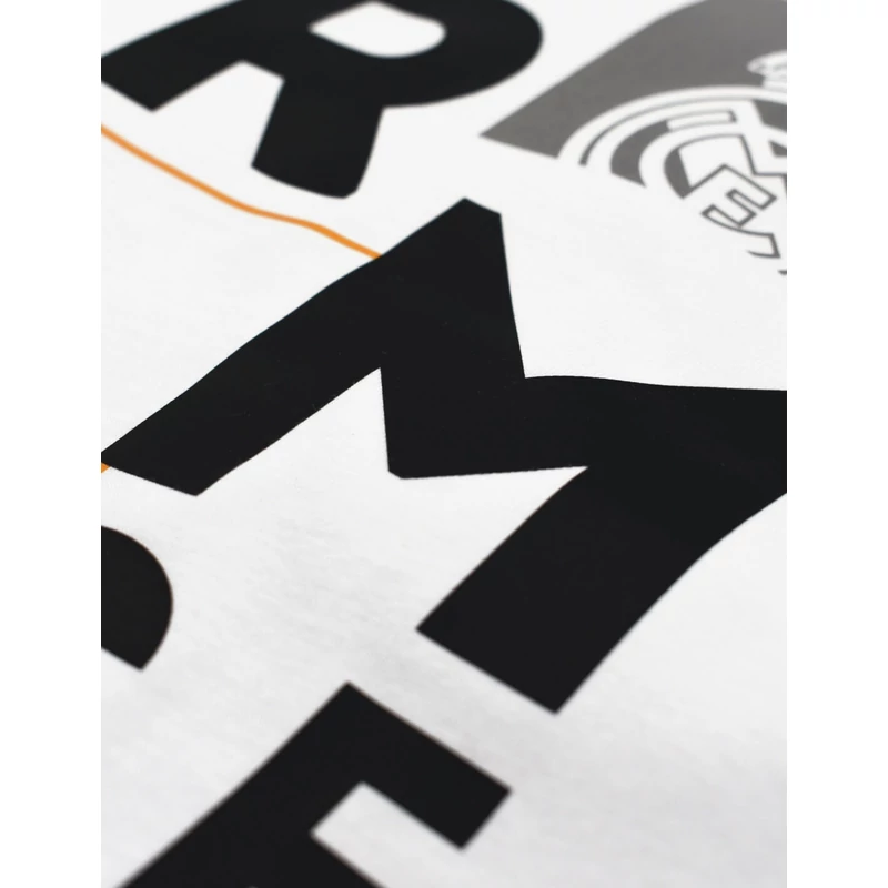 A Real Madrid modern fehér pólója - S