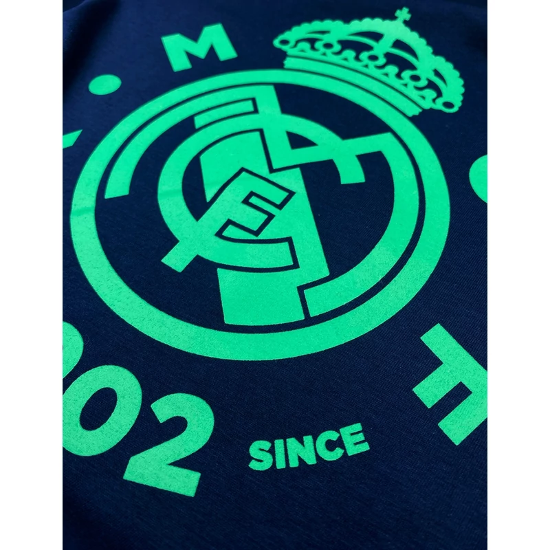 Ifjú madridisták címeres kék pólója - 12 éves