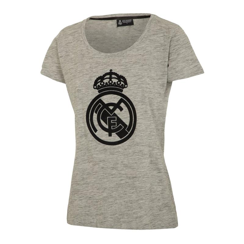 A Real Madrid címeres női pólója - M